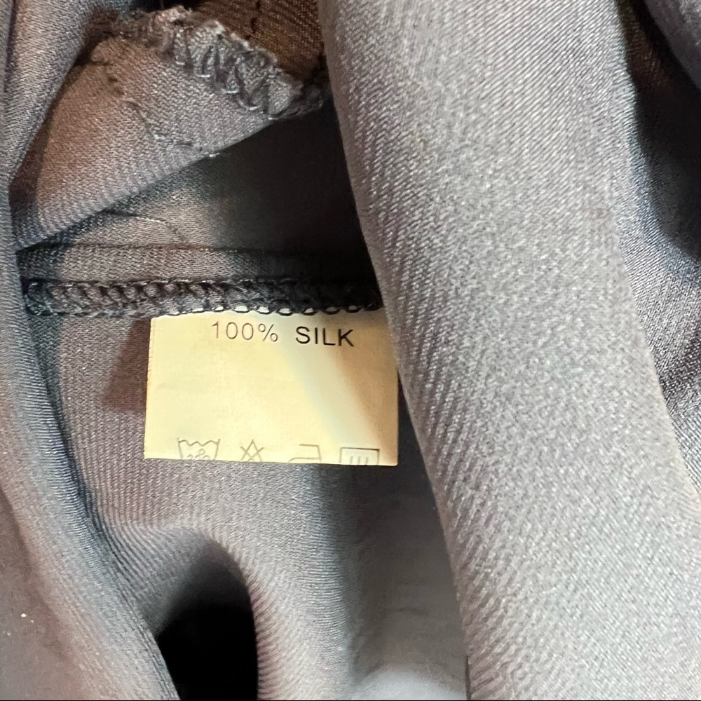 3.1 Philip Lim Purple Gray Silk Cocktail Dress - Picture 7 of 9